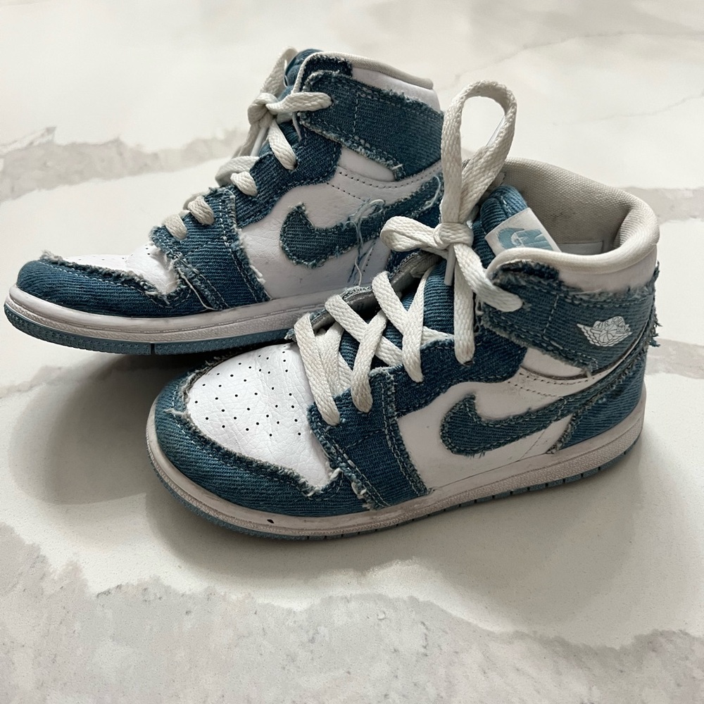 Toddler Air jordan 1 denim 10